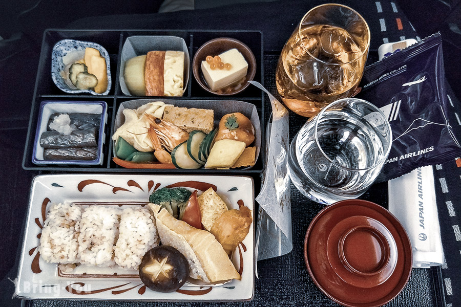 日本航空商務艙飛機餐