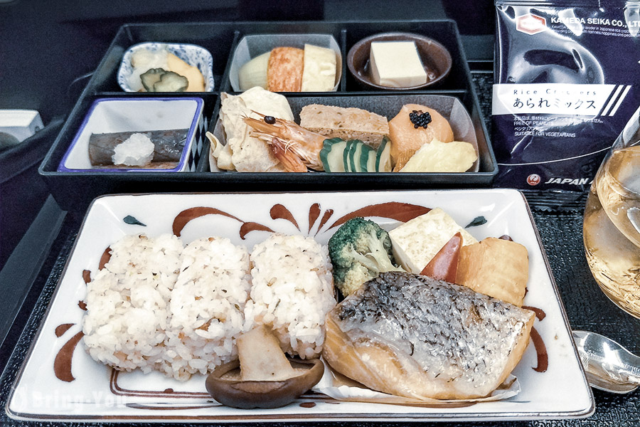 日本航空商務艙飛機餐
