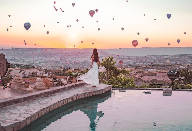 【卡帕多奇亞住宿】知名洞穴旅館精選：屋頂陽台可以拍Cappadocia熱氣球網紅IG照的飯店就這些！