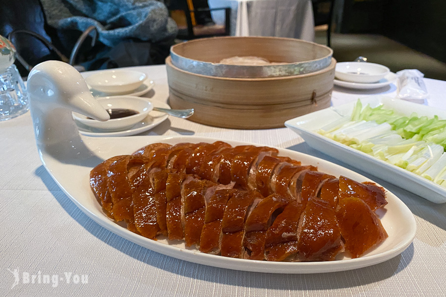 台北香宮脆皮烤鴨 一鴨二吃