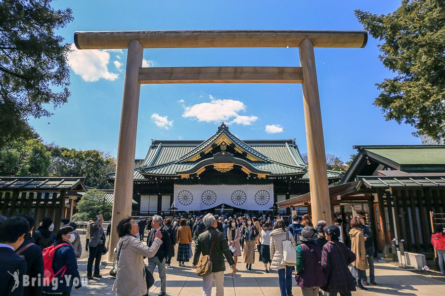 靖国神社赏樱