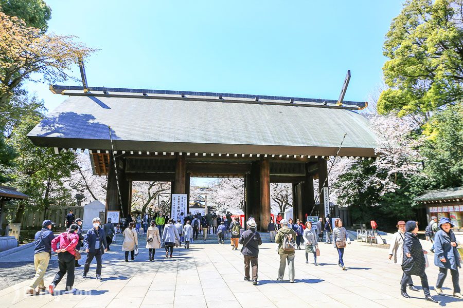 靖国神社赏樱