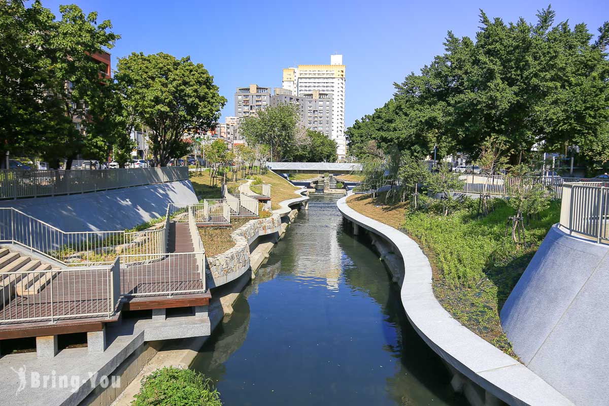 台中柳川藍帶水岸