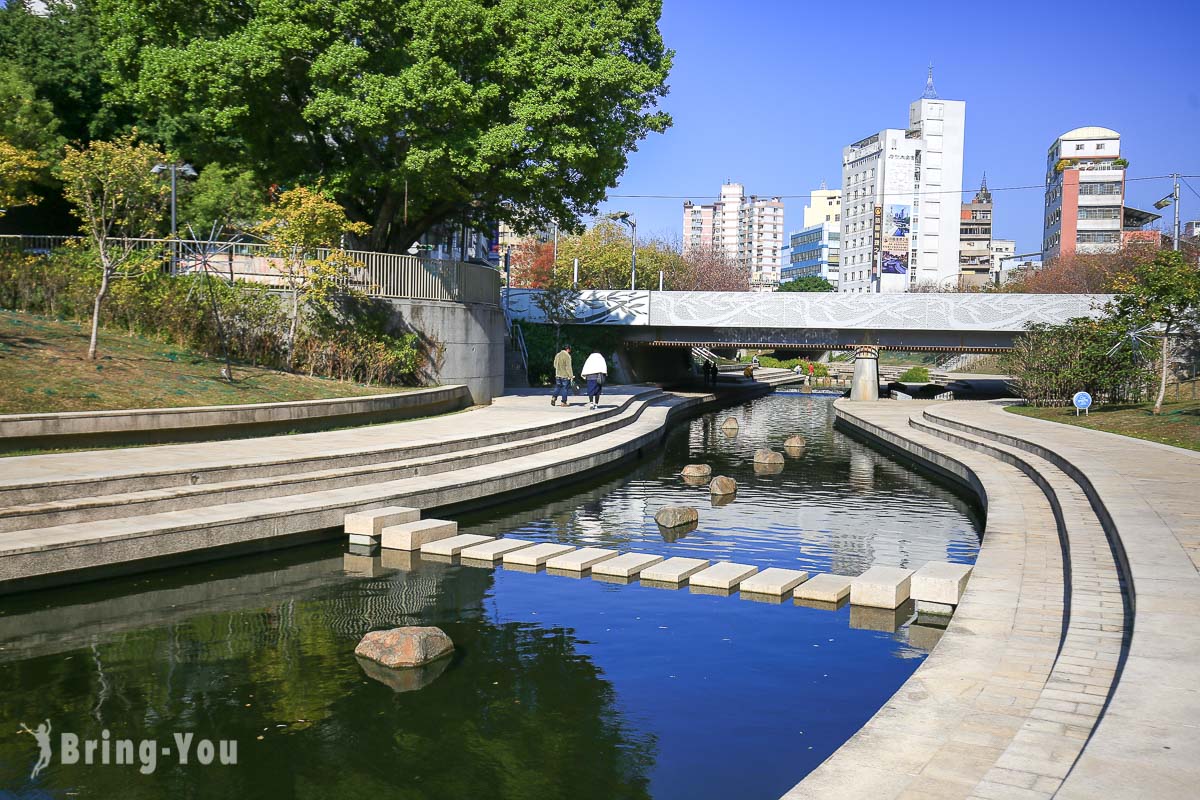 台中柳川藍帶水岸