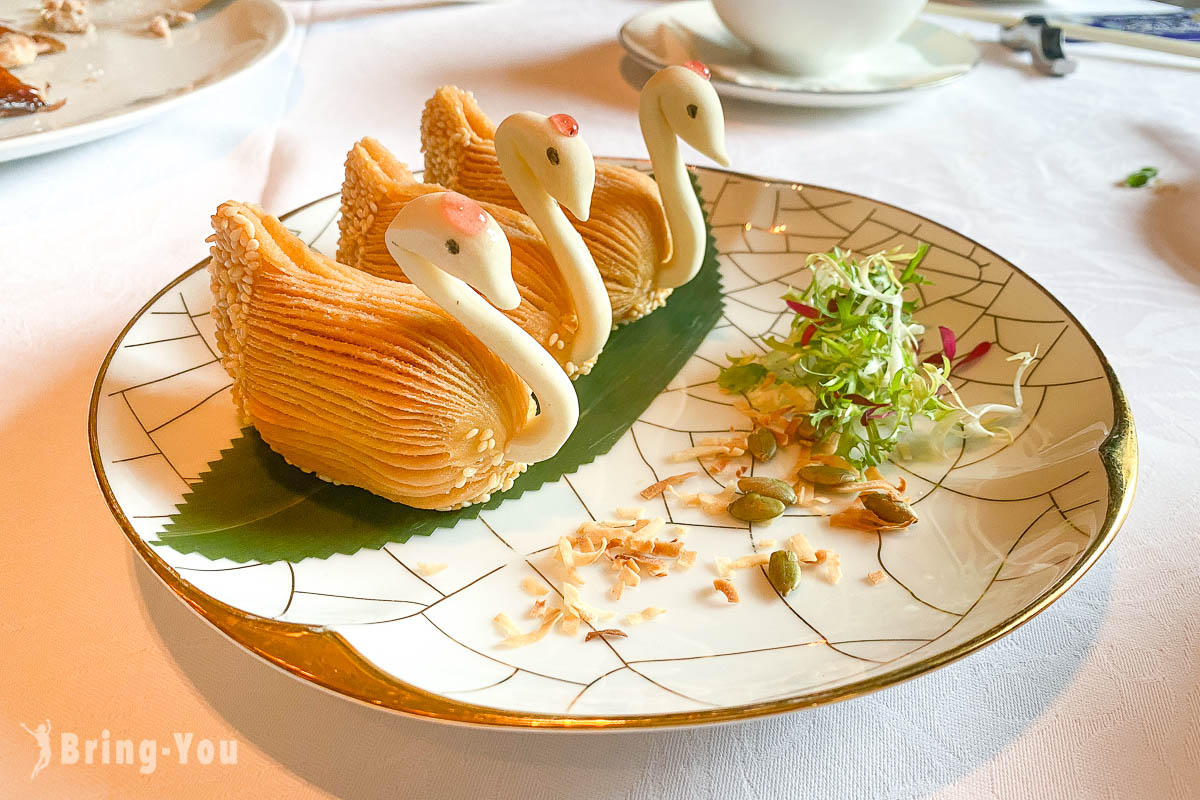 雅阁｜台北文华东方酒店中餐厅推荐，台北米其林一星餐厅脆皮鸡好好吃