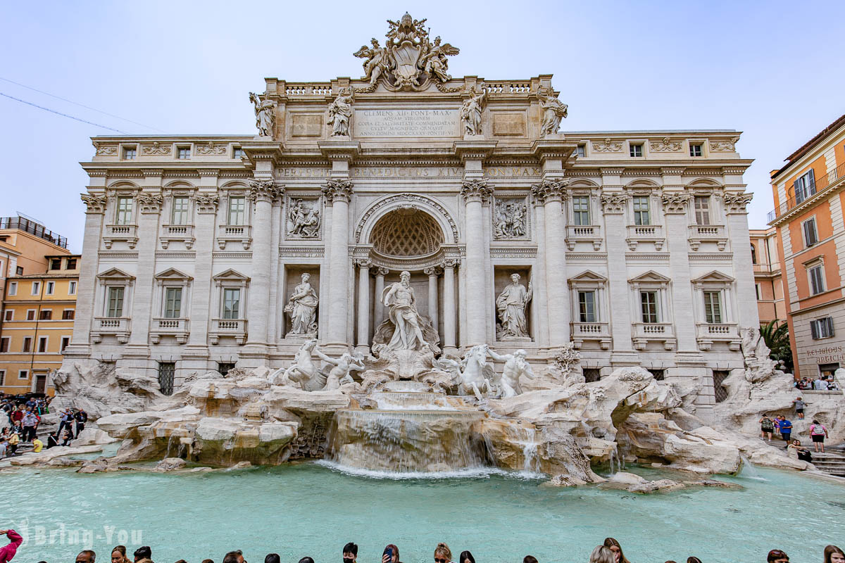 【義大利】特雷維噴泉 Fontana di Trevi：羅馬許願池傳說與介紹 & 附近美食餐廳、景點推薦