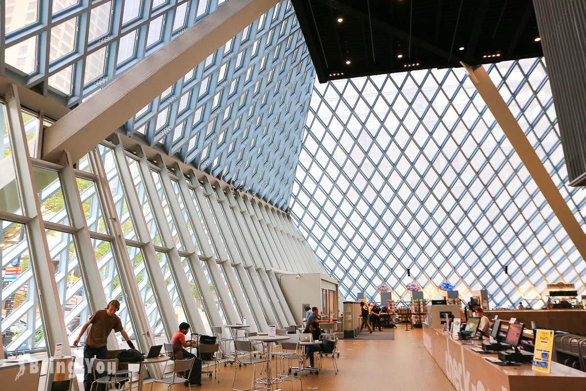 西雅图中央图书馆：世界最吸睛现代图书馆