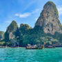 【喀比景點】萊莉海灘 Railay Beach：奧南海灘搭乘長尾船出發交通攻略