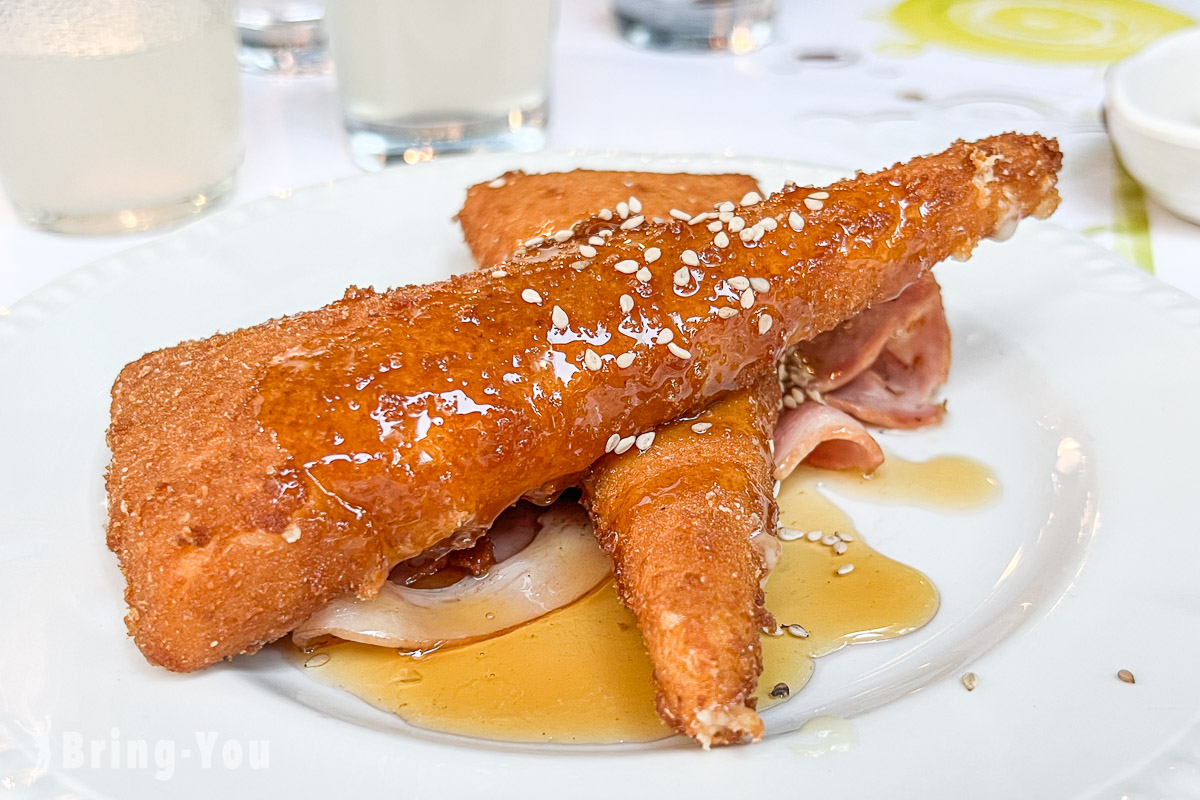 納克索斯風味烤奶酪 Fried gruyere from Naxos