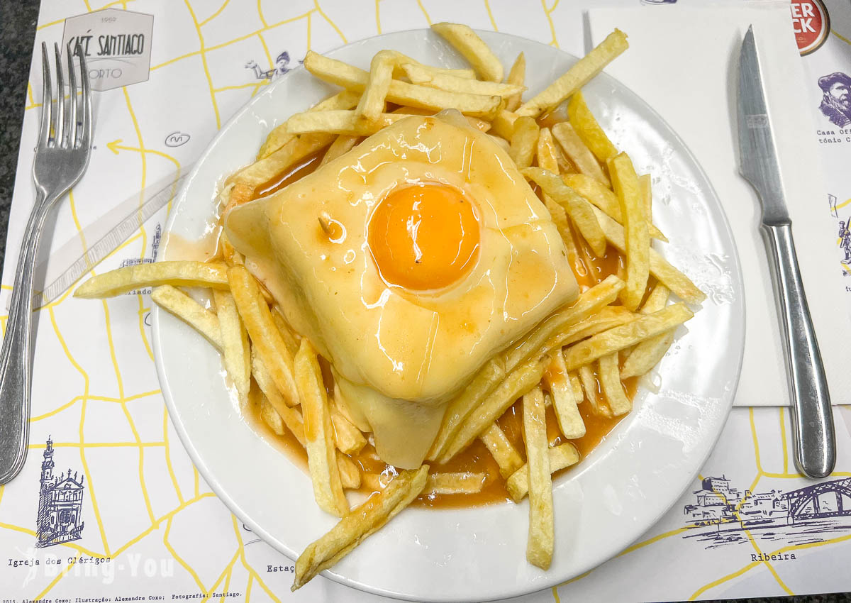 【葡萄牙波多必吃美食】Café Santiago：濕答答三明治（Francesinha）原來這麼好吃