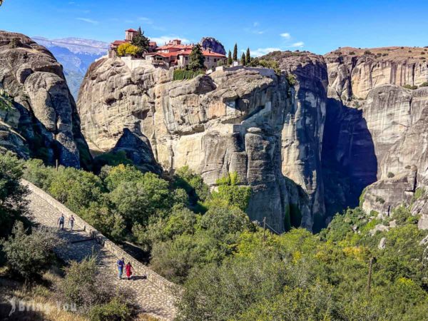 【希臘梅特歐拉】聖三一修道院 Holy Trinity Monastery：電影007取景地，但最難爬