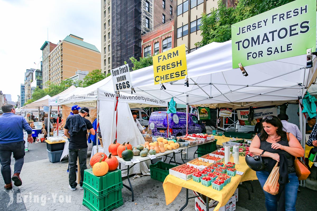 联合广场农夫市集 Union Square Greenmarket