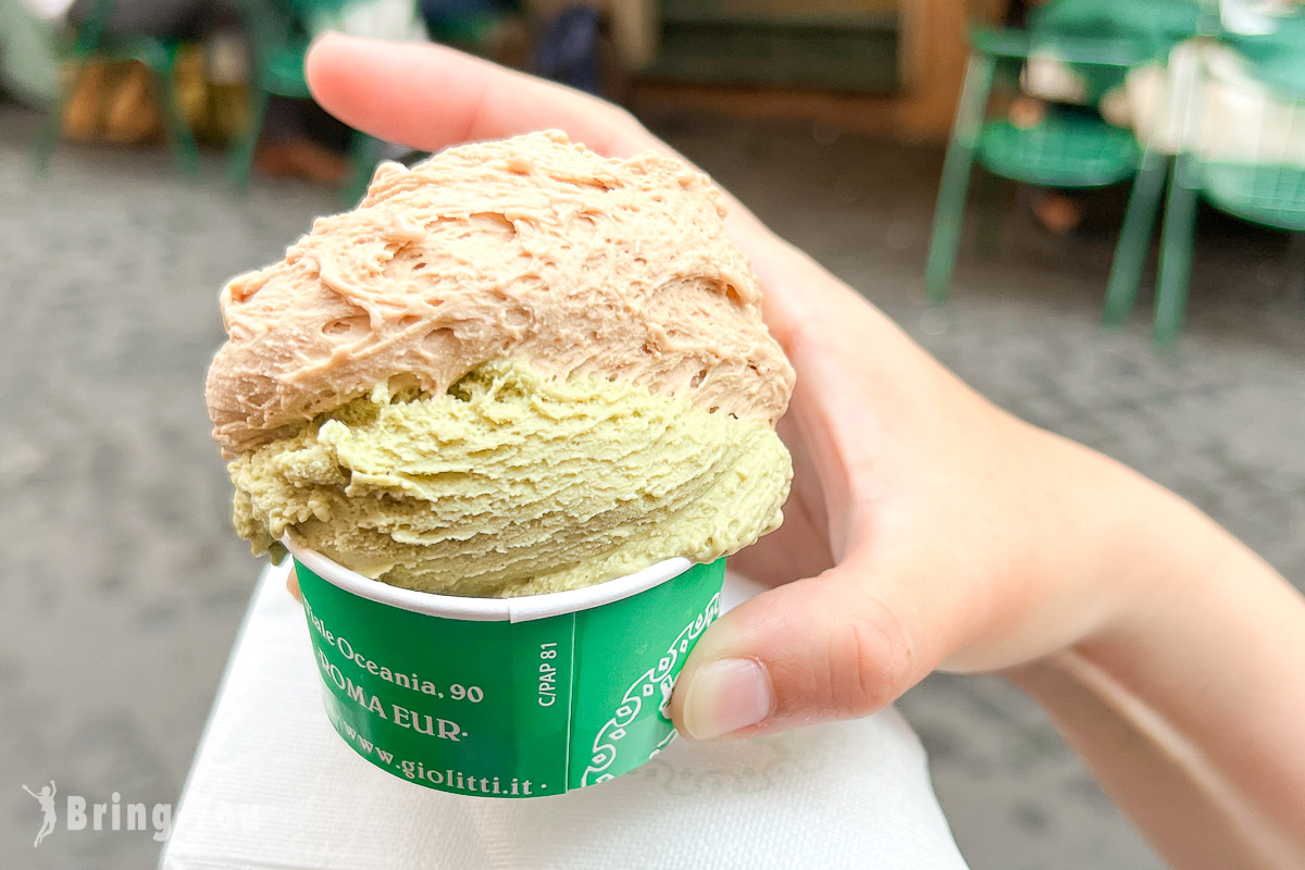 【義大利羅馬必吃】Gelateria Giolitti：教宗也愛的百年冰淇淋老店（萬神殿附近）