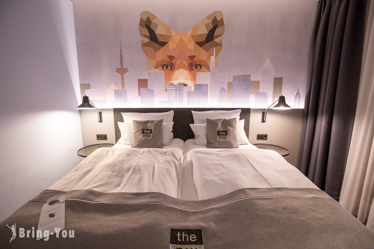 【法兰克福中央火车站住宿推荐】Hotel the niu Charly in Frankfurt 评价：平价设计风饭店