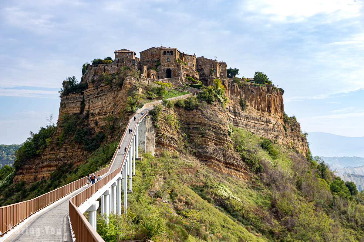 【義大利】天空之城 Civita di Bagnoregio：宮崎駿動畫的靈感來源（含羅馬出發交通）