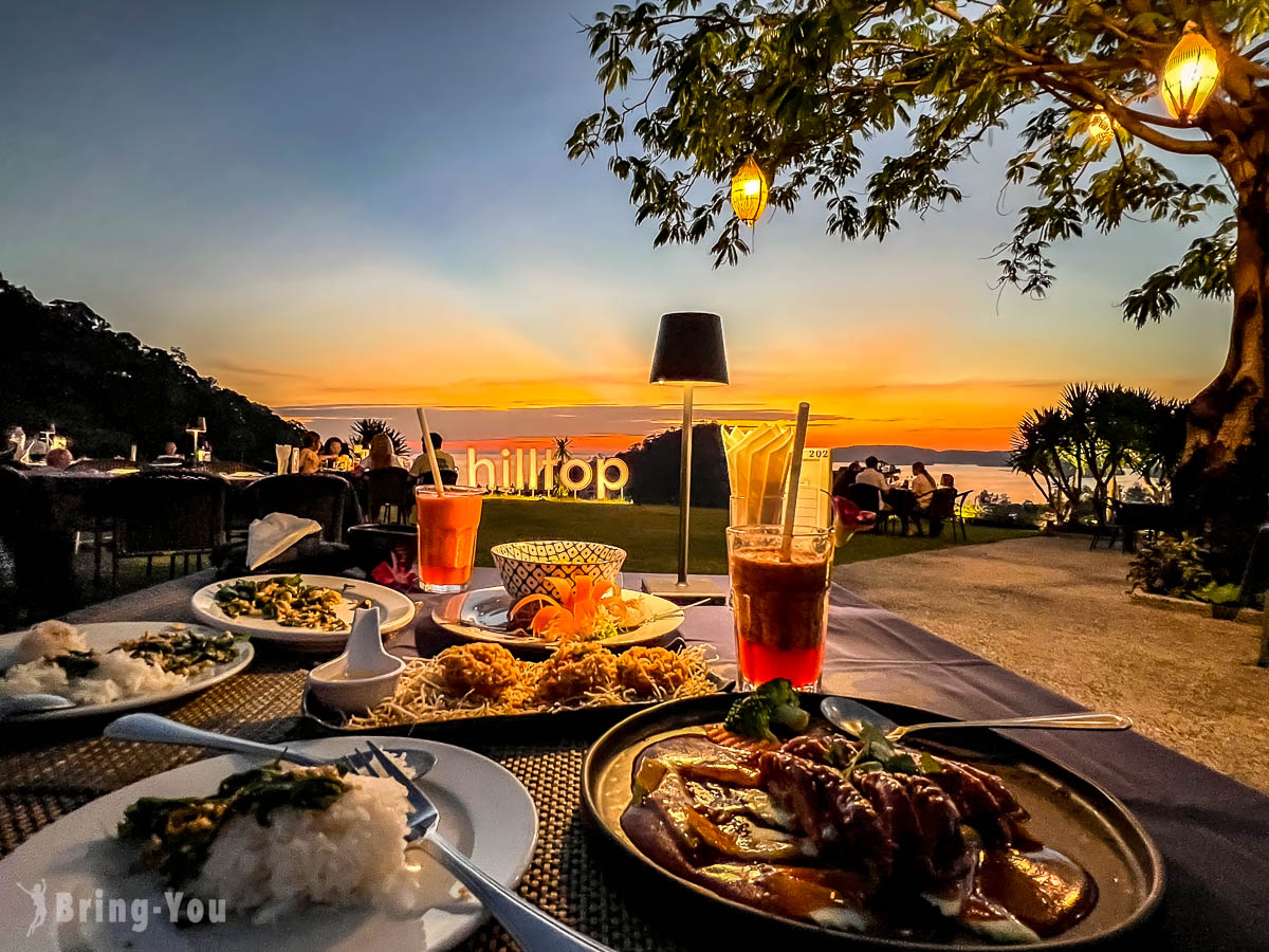 【喀比知名景观餐厅推荐】The Hilltop Ao Nang：奥南海滩最美的夕阳就在这
