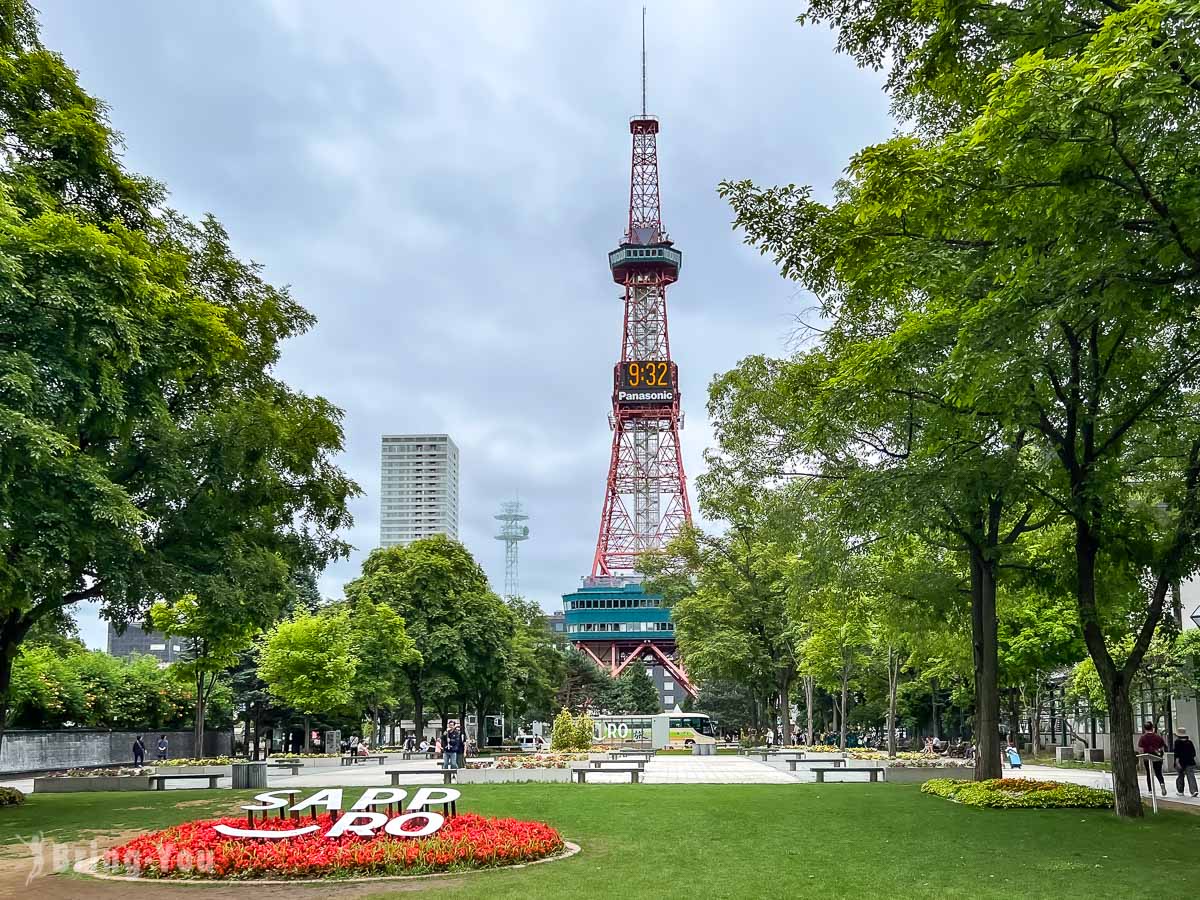 【北海道札幌】大通站景點 & 美食介紹：札幌時計台、大通公園、札幌電視塔