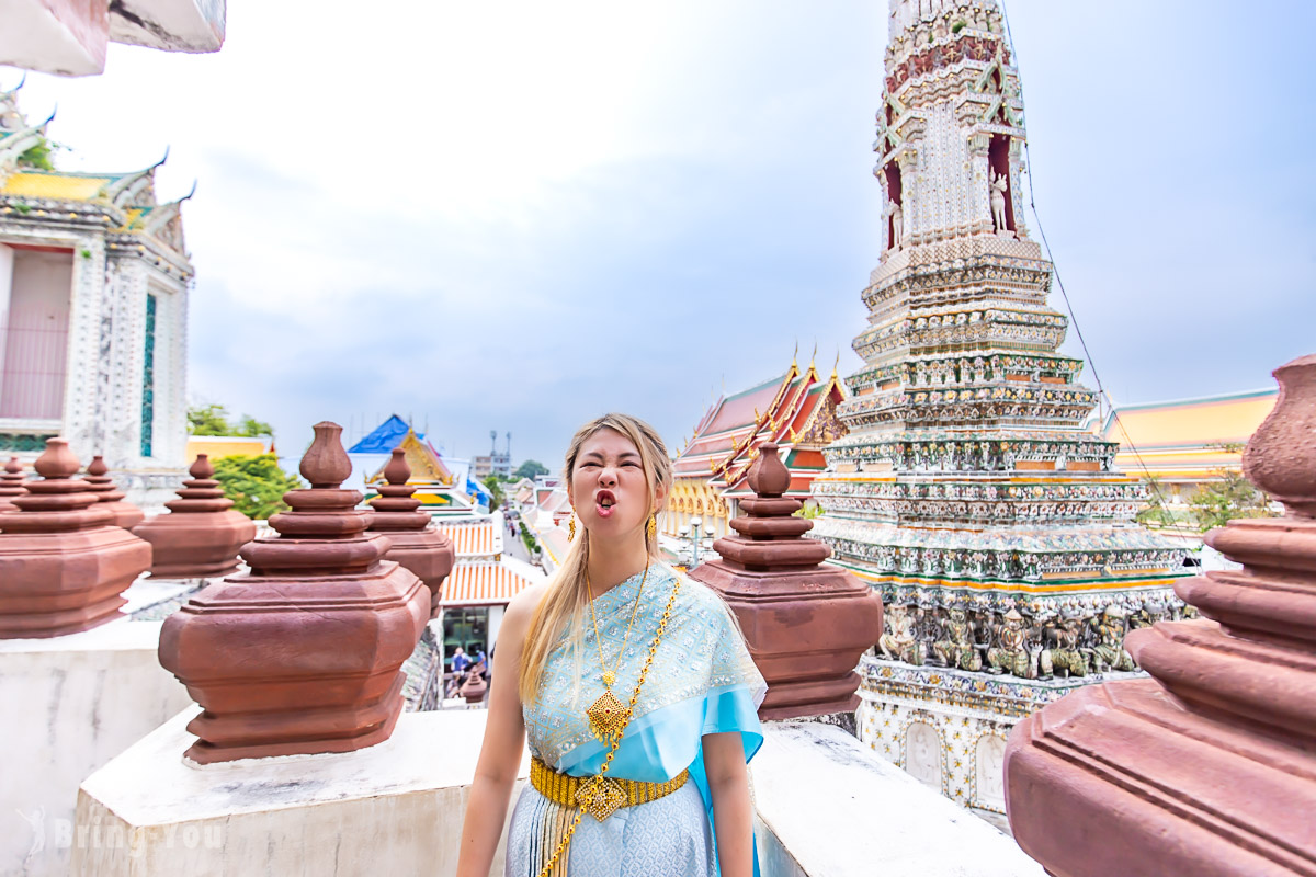 曼谷鄭王廟附近泰服體驗