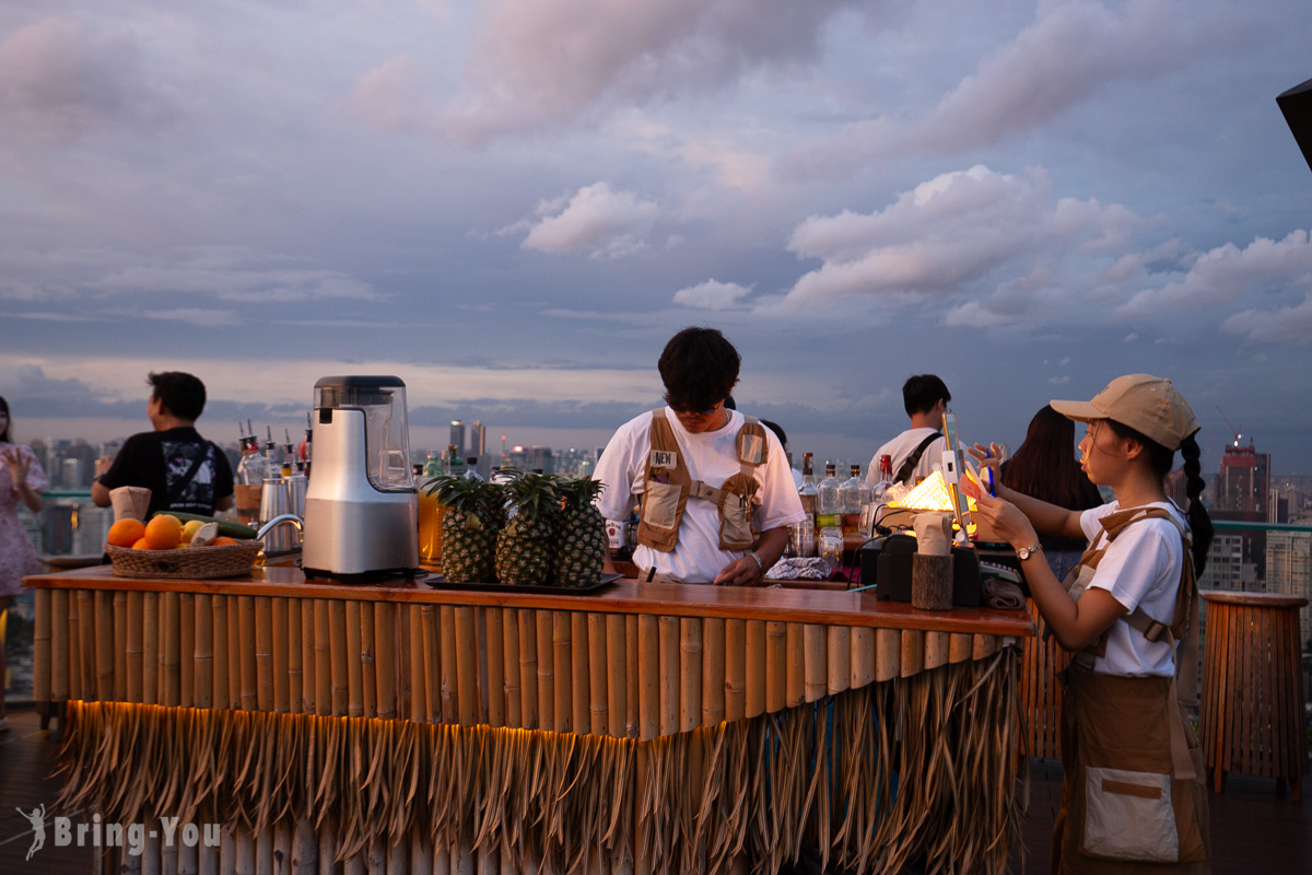 曼谷高空酒吧推薦 水母酒吧
