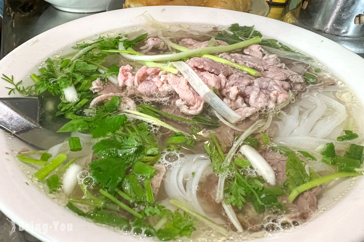 【河內老城區美食】Pho Thin Bo Ho 越南牛肉河粉：環劍湖旁餐廳推薦