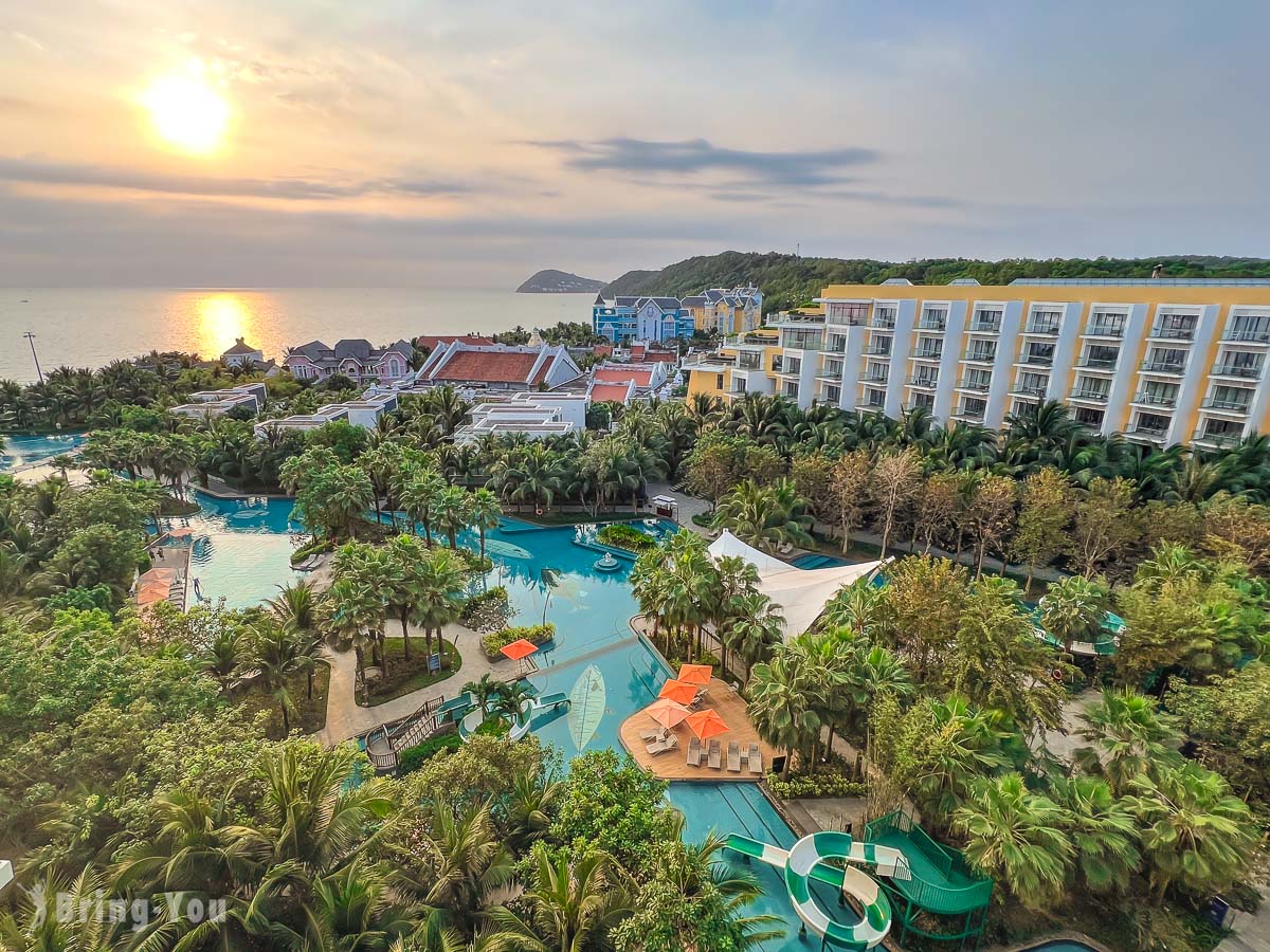 【富國島南邊住宿推薦】Premier Residences Phu Quoc Emerald Bay 五星級渡假酒店：私人沙灘、泳池滑水道應有盡有
