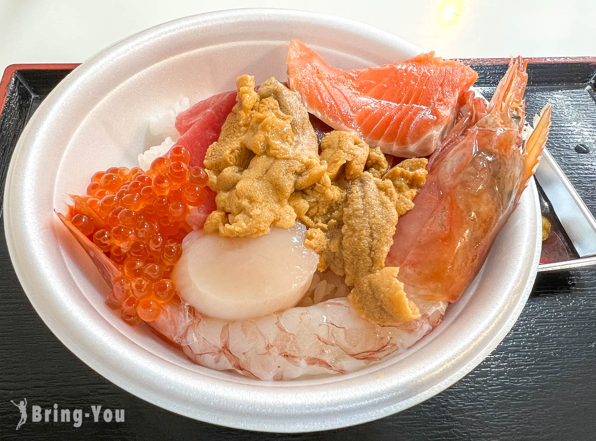 【青森平價海鮮】青森魚菜中心（古川市場）：自己的海鮮丼自己選！