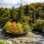 【青森黑石賞楓景點】中野紅葉山：弘前出發交通方式（弘南鐵道）、必拍楓葉景點