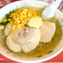 【函館大門橫丁】龍鳳拉麵：黃金鹽味拉麵 v.s. 玉米奶油拉麵