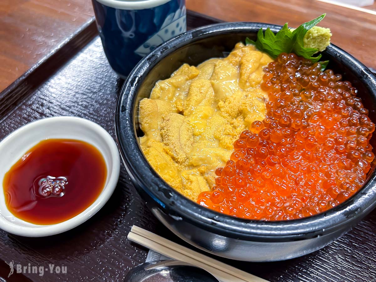 【札幌二条市场美食】海鲜処 鱼屋の台所：选用北海道的海鲜，必点海胆丼