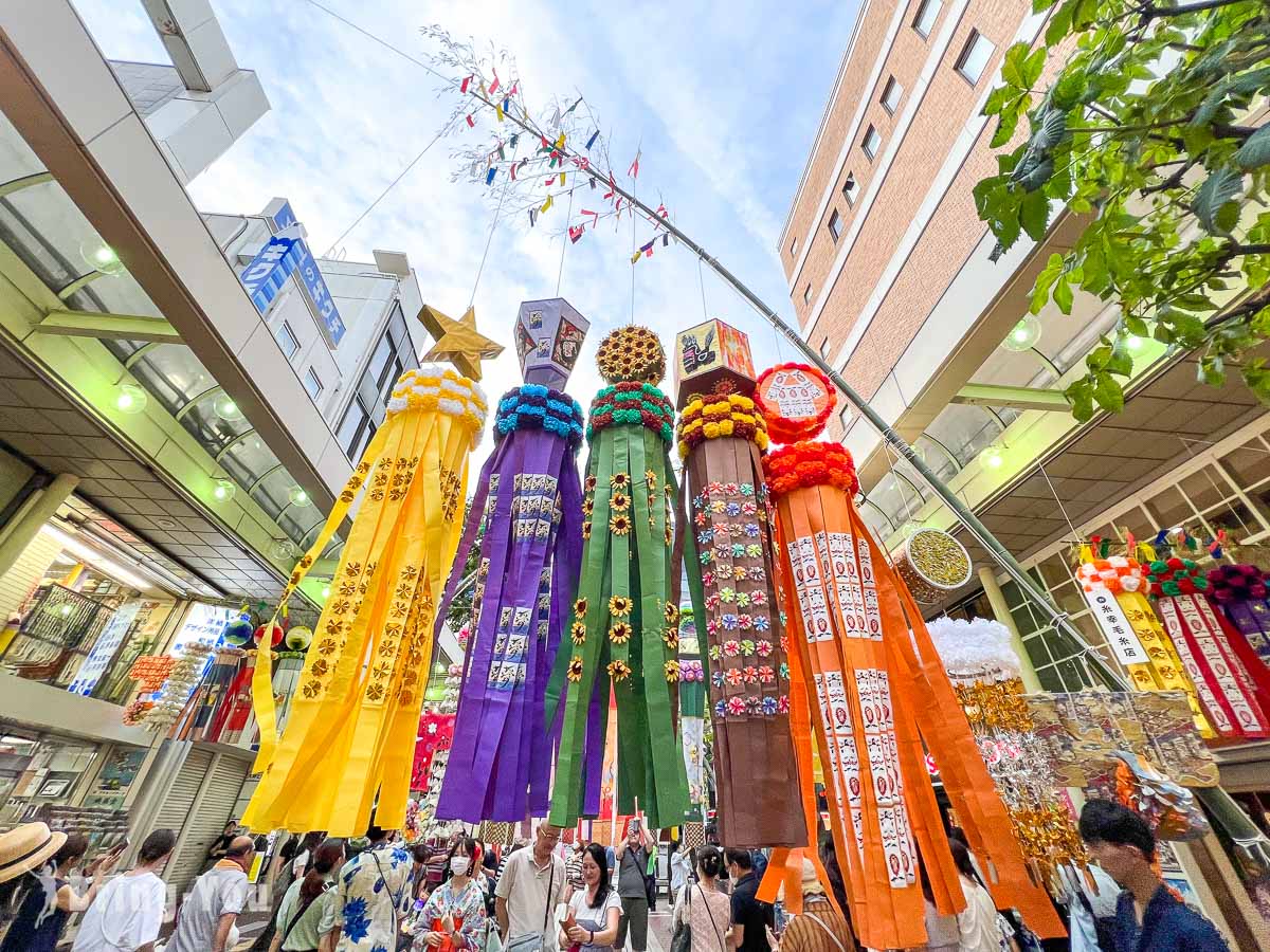 【東北三大祭之一】2025 仙台七夕祭：煙火舉辦日期、絢爛七夕竹裝飾、浪漫點燈全攻略