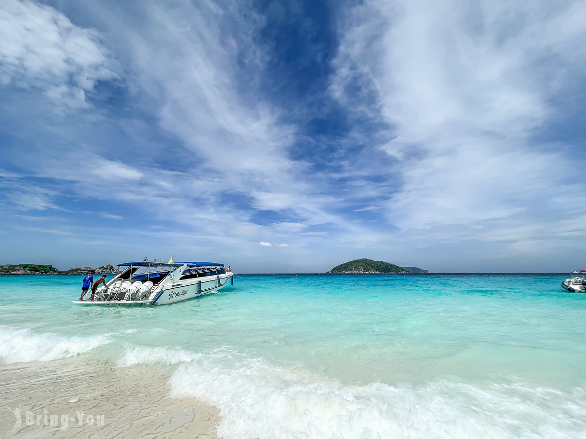 【斯米兰岛一日游】泰国版马尔代夫：梦幻碧绿海水的跳岛浮潜之旅
