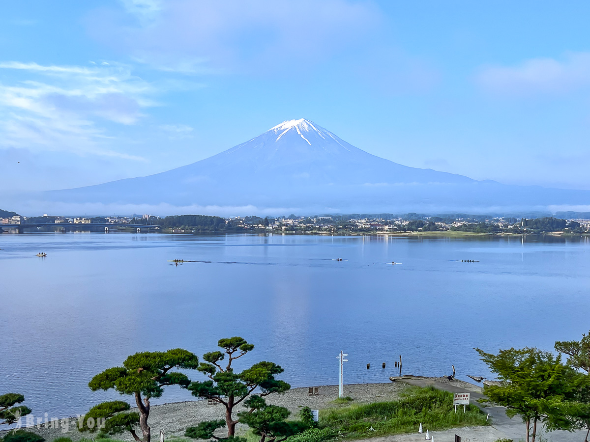秀峰閣 湖月｜房間就可以欣賞逆富士，河口湖高級溫泉飯店推薦