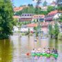 【捷克Český Krumlov】CK小镇绝佳拍摄角度「Hotel Růže」前（含好逛市集）